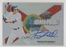 2019 Leaf Metal Draft State Pride 33/50 Brady McConnell #SP-BM2 Auto 0bz