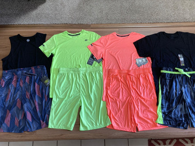 Boys Lot Of Clothes Size XXL (18). 4 Pairs Of Shorts And 4 Shirts. NEW!