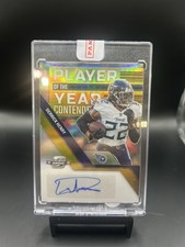 Derrick Henry 2022 Panini Contenders Optic Player of the Year Auto Gold 01/10