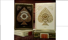 Lot 2 New 1 White &1 Black Edition Playing Cards By Theory11 USPCC Decks