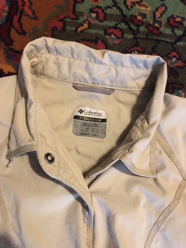 Women’s Columbia Omni Dry Outdoors Hiking Fishing Shirt Size Large EUC - Picture 6 of 8