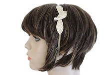 New Women Casual Wear Gold Metal Multi Leaves Charm Headband Girl Teen Accessory