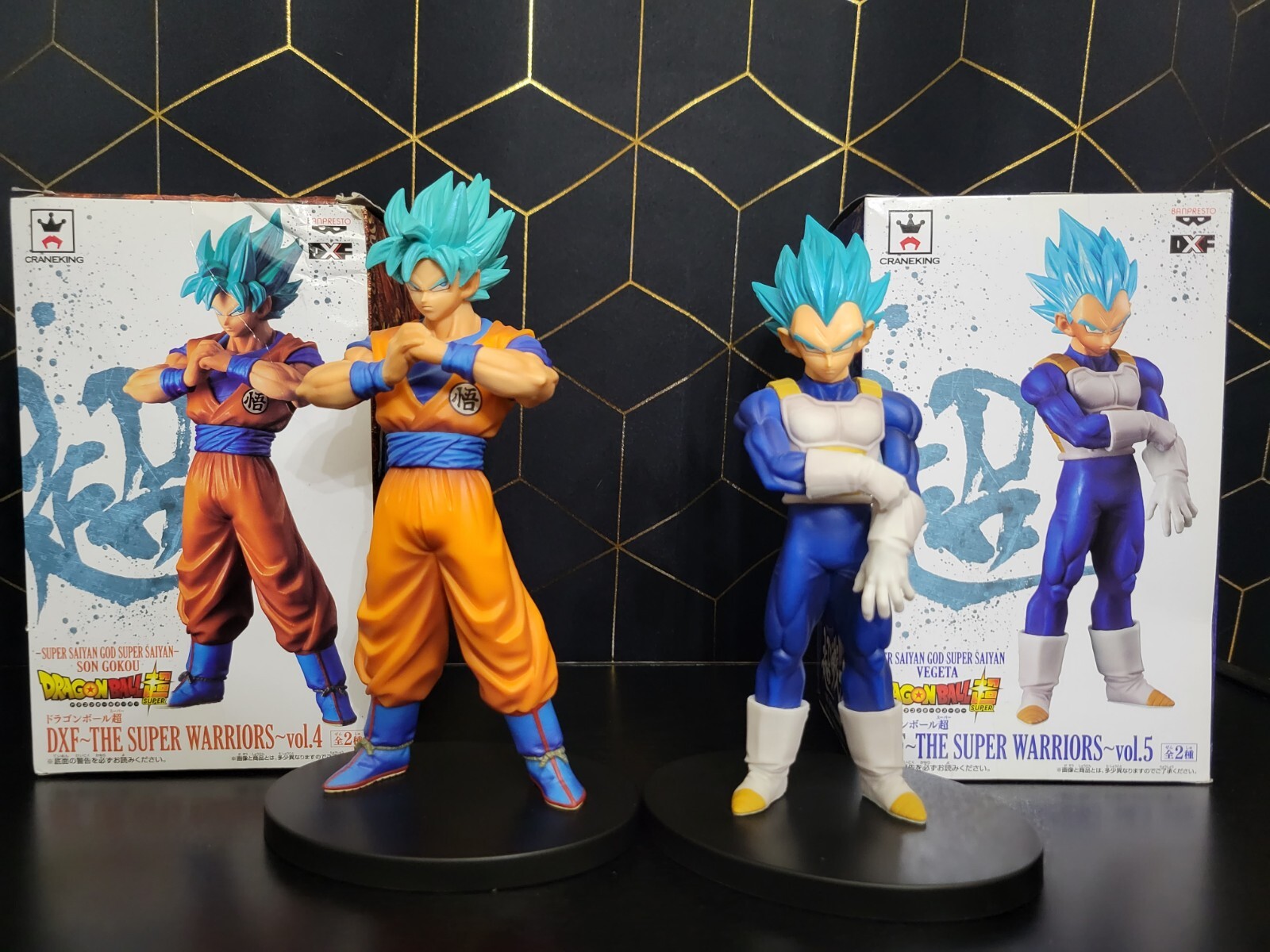 ドラゴンボール超 DXF THE SUPER WARRIORS 9種セット 孫悟空 ベジータ