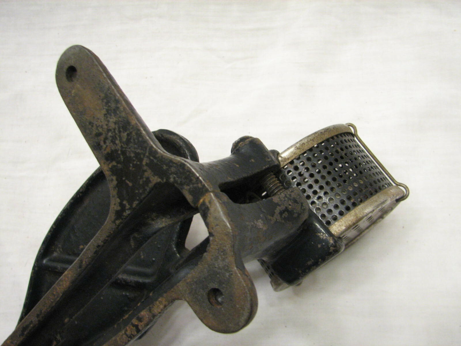 Antique Cast Iron Foot Control Pedal Lathe Drill Tool Sewing Machine