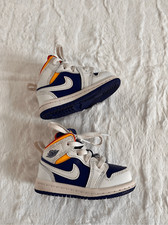 Jordan 1 Mid "Hite Deep Royal Blue" sneakers 4C