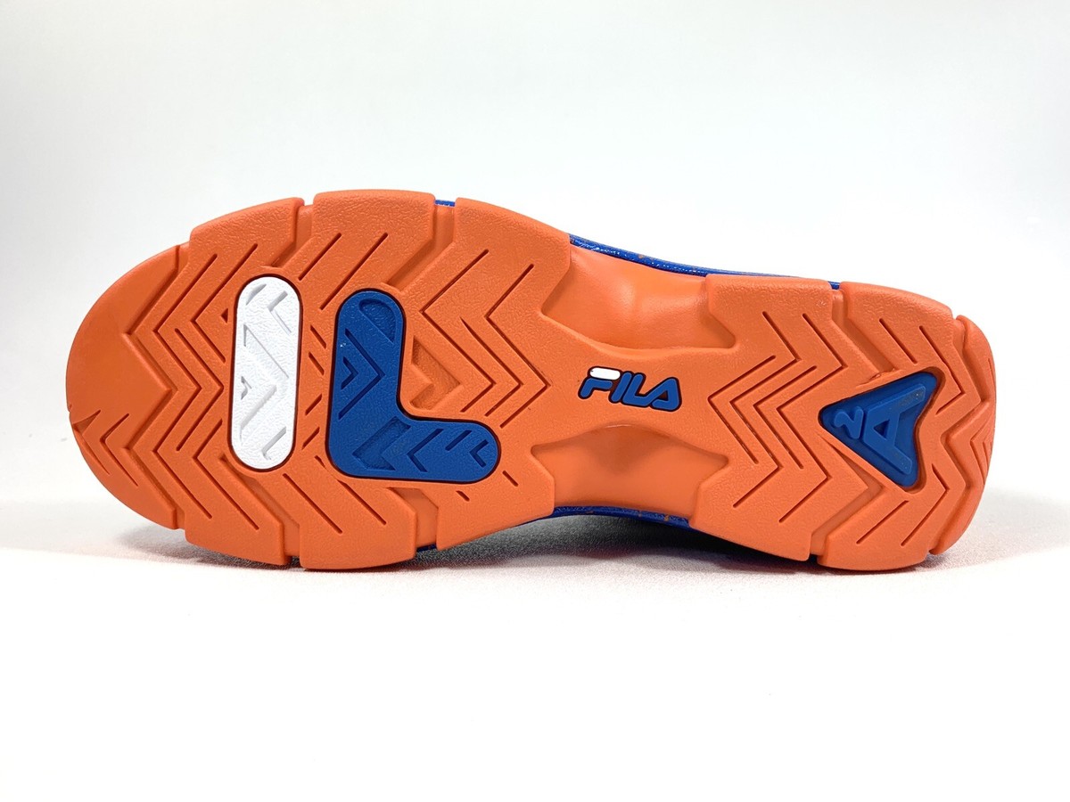 FILA Grant Hill 2 Basketball Shoes White Blue Orange  display picture 1
