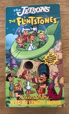 HANNA BARBERA ~ THE JETSONS MEET THE FLINTSTONES  ~ VHS, 1989 ~ SLIPSLEEVE