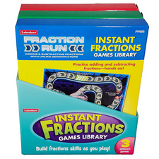 Lakeshore Grade 5 Math Game Library Instant Fractions STEM Education Home School