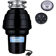 Waste Maid 10-US-WM-658-3B Garbage Disposal Anti-Jam Stainless Steel Food Waste.