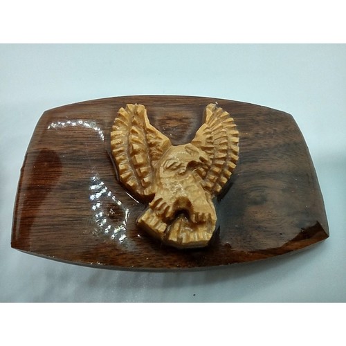 Eagle Belt Buckle Vintage Possibly Handmade - Bild 5 von 6