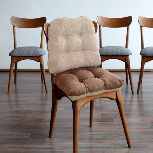 Chair Cushions for Dining Chairs 4 Pack Indoor Kitchen Seat Cushions U Shape ... - Picture 2 of 7