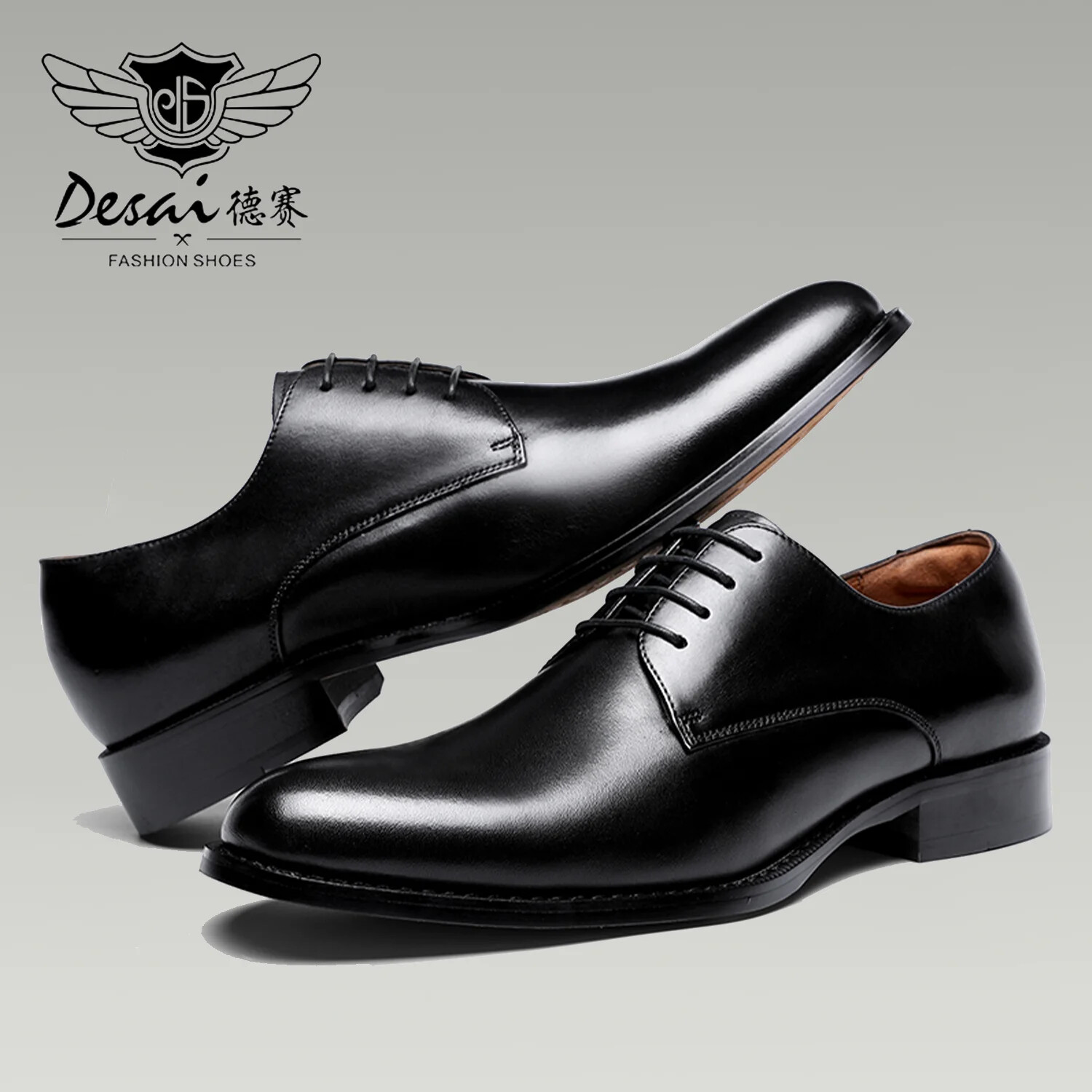 SAOLA Scarpe derby uomo vera pelle uomo business eleganti scarpe uomo casual