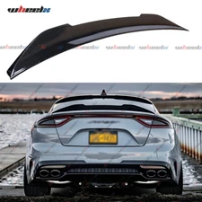 PSM Style Rear Trunk Spoiler Wing For 2018-23 Kia Stinger Carbon Fiber ABS Style