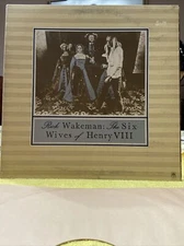 Rick Wakeman,~ "The Six Wives Of Henry VIII" LP (sp-4361) 1973 A&M Records