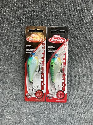 Berkley SquareBull Fishing Hard Bait - Erratic Hunting Action Crankbait Berkley SquareBull Bait