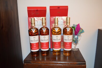 Macallan 12 Pig 4x 700ml 40% ''Double and Triple Cask'' Rarität