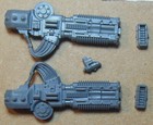 Horus Heresy - Contemptor Dreadnought - Volkite Dual-Culverin (a) Bits Bitz 40K