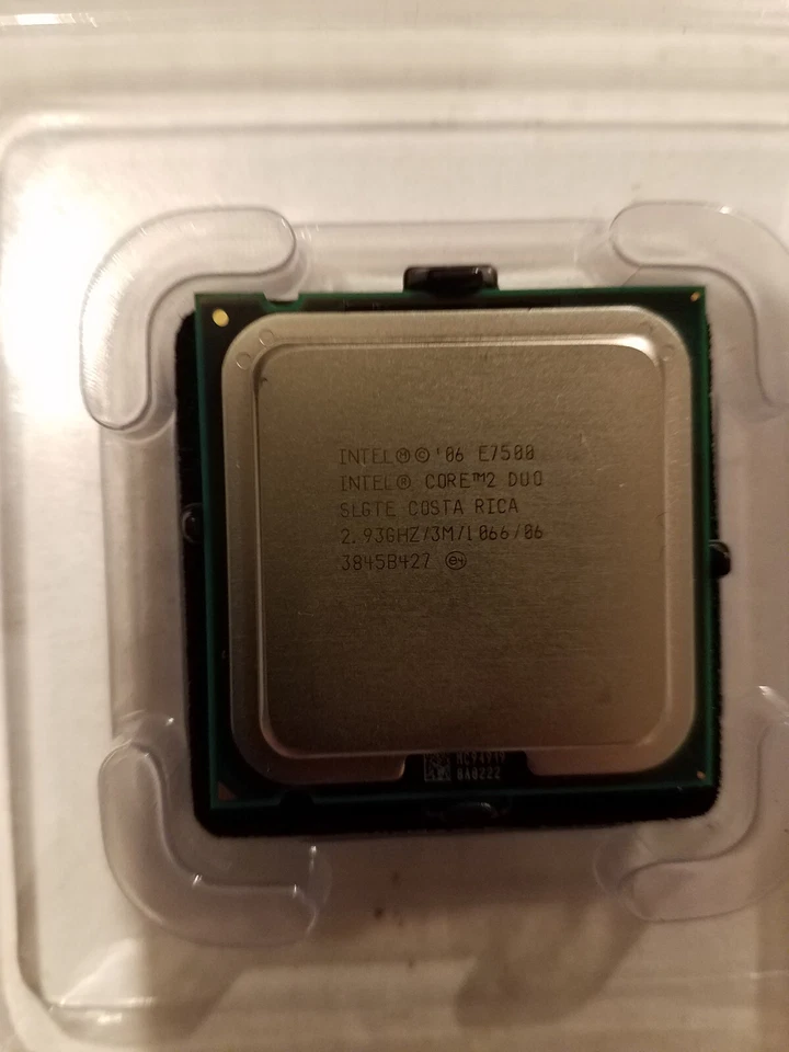 Intel Core 2 Duo E7500 2.93GHz 3MB Cache Socket 775 CPU AT80571PH0773ML SLGTE - Image 4 of 4