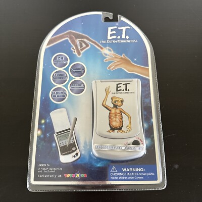 ET Extra Terrestrial PDA Personal Digital Assistant Rare Toys R Us 2001