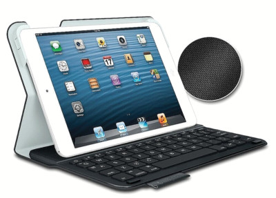 Logitech Ultrathin PLUG-IN Portfolio Keyboard Case for Apple iPad Mini, Mini 2