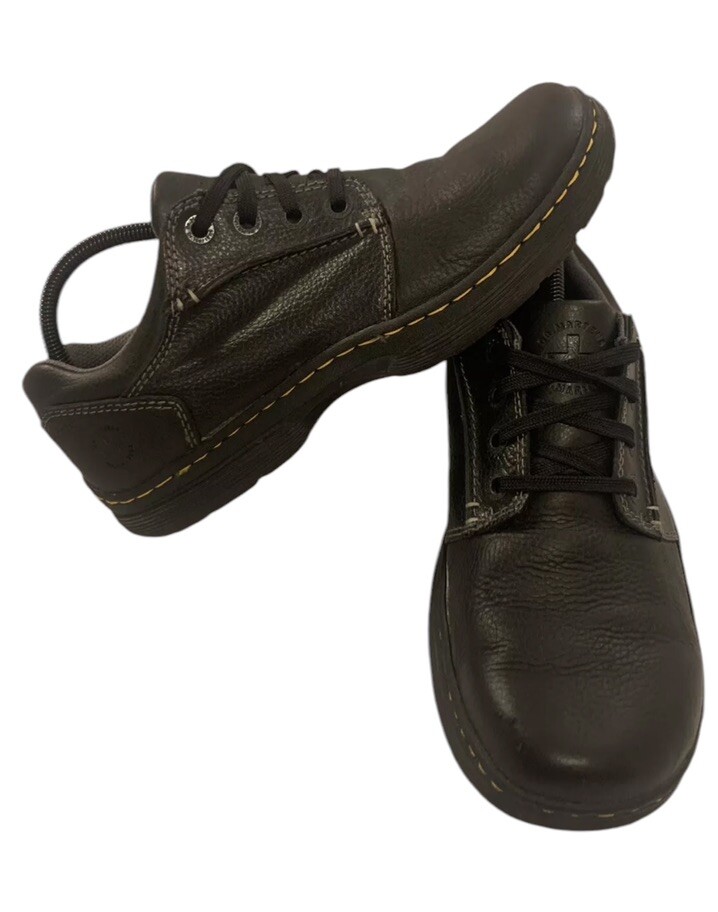 Dr Martens Rockland Black Leather Oxford Shoes Mens Sz 10
