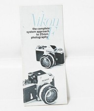 NIKON F SALES BROCHURE/116105