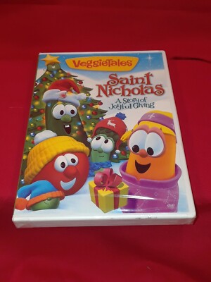 VEGGIETALES DVD Saint Nicholas A Story Of Joyful Giving NEW kids