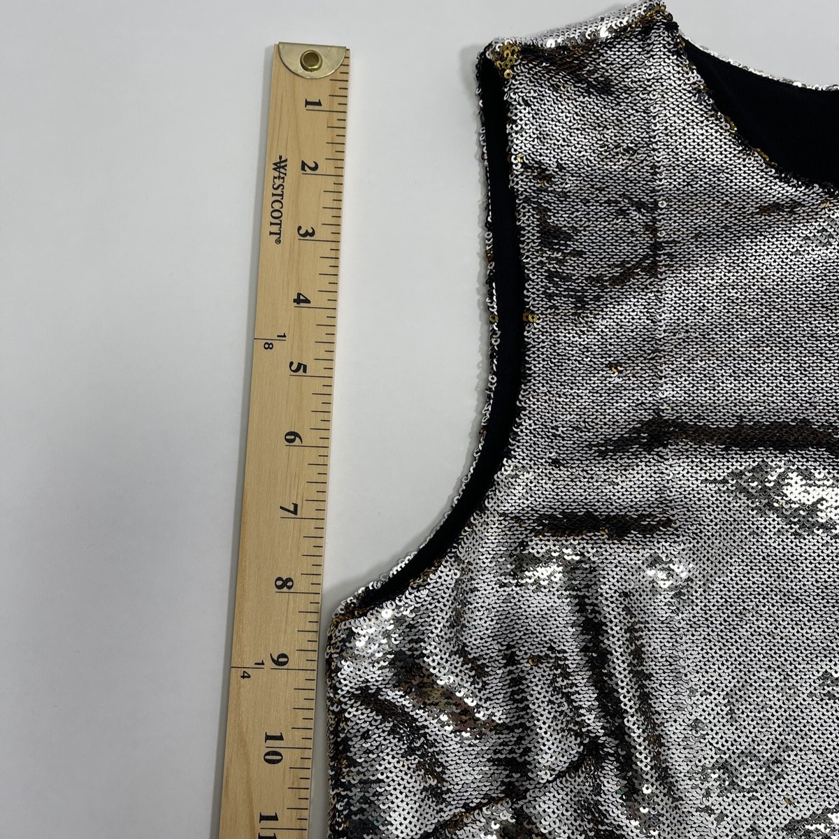 Diesel D-Jettie Mini Women Dress Metallic Sequins Silver Size M | eBay