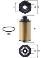 Knecht ÖLfilter Filtereinsatz FüR Ssangyong Tivoli Korando 1.5 E-Xgdi