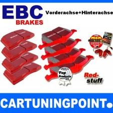 EBC Bremsbeläge VA+HA Redstuff für Renault Clio 2 BB0/1/2 CB0/ DP3426C DP3458/2C
