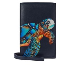 Anuschka Hand-Painted Leather Small Flap Crossbody CHOOSE PATTERN DROP MENU 7399