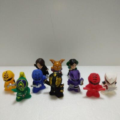 Power Rangers Jungle Fury Gekiranger finger puppet 10set Bundle Bulk japan