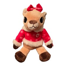 Clarice Dan Dee Plush Girlfriend Reindeer Plays Rudolph Red Nose Reindeer Song