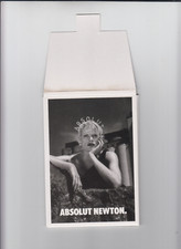 ABSOLUT NEWTON.  - ABSOLUT VODKA NEWTON LEERE BOX