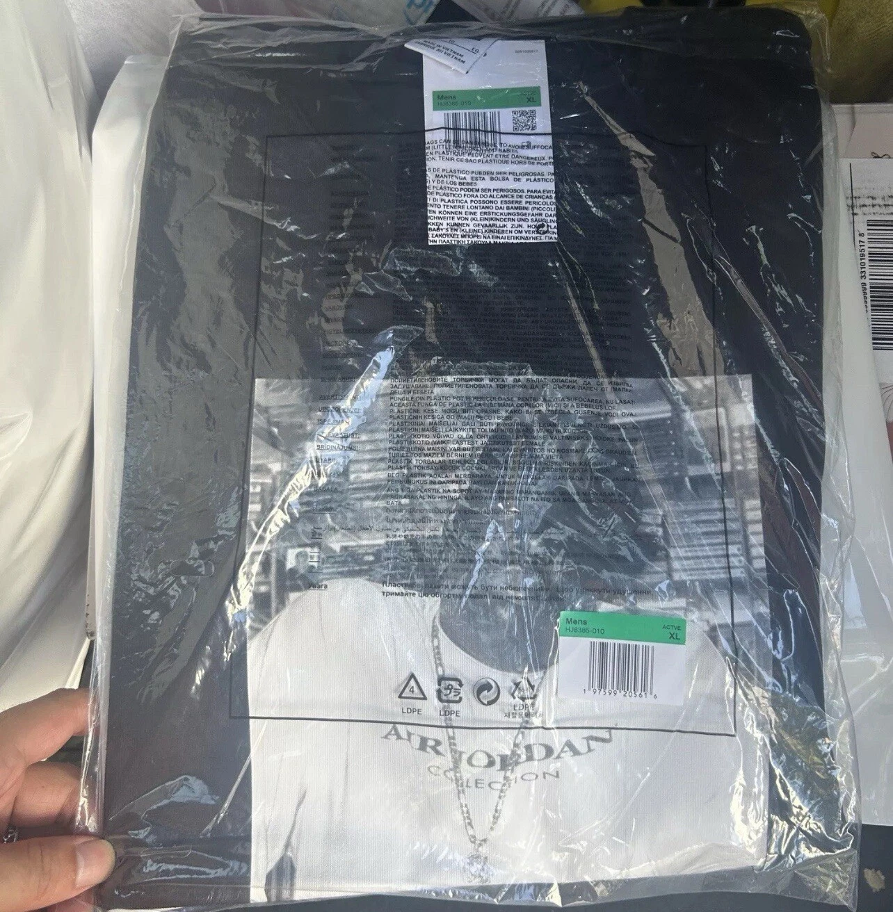Haut tee shirt manches courtes Supreme Jordan Biggie TAILLE XL PRÊT À EXPÉDIER