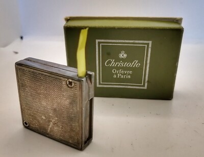 Rare SILVER METAL CHRISTOFLE METER