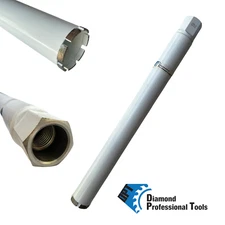 2" Wet Diamond Core Drill Bits Cutting Concrete Asphalt Bricks 1-1/4"-7 Thread