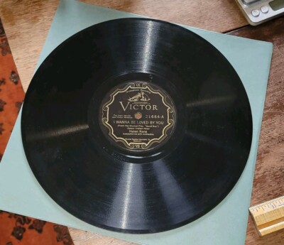 78: HELEN KANE-I Wanna Be Loved By You/Is There Anything Wrong In That-VICTOR-E-