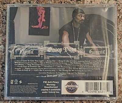 R&G - Rhythm and Gangster: The Masterpiece by Snoop Dogg (CD, 2004