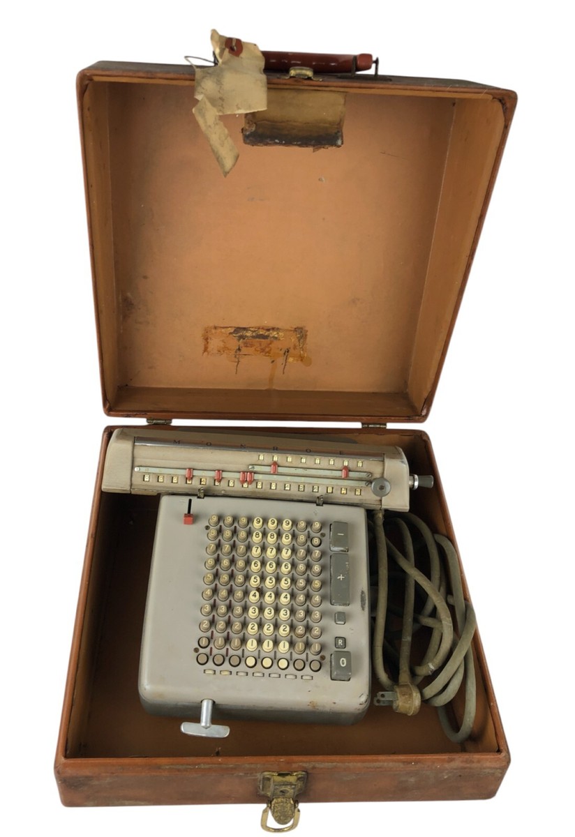 MONROE 手動式計算機 Monroe Handheld Calculator - Monroe Systems