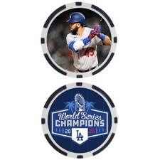 Edwin Ríos - Los Angles Dodgers 2020 World Series Champs Collectable Chip