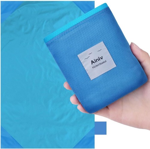Picnic Blanket 55x71IN Waterproof Sand-Free Mat for Camping Hiking Travel