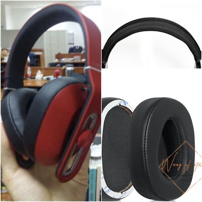 Replacement Ear Pads Foam Cushions Covers for 1MORE MK801 Headphones Sponge