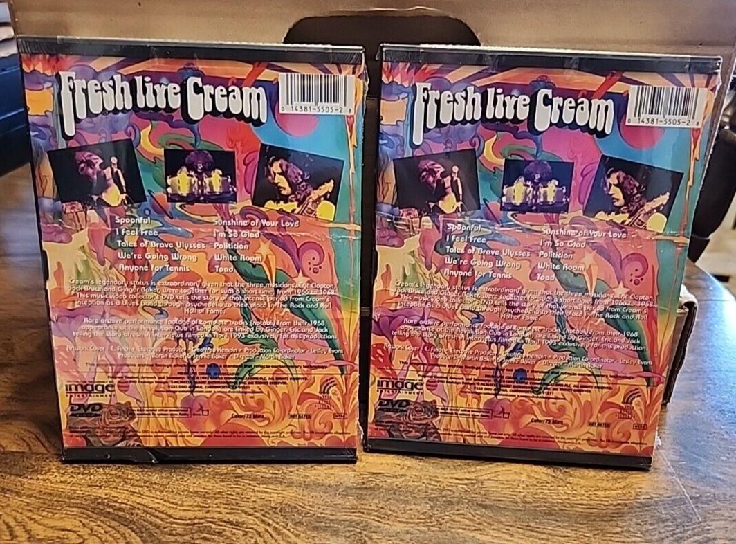 【中古】 Fresh Live Cream DVD Fresh Live Cream (DVD, 1999) for sale online | eBay
