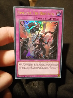 Yugioh Revolte Tri-Brigade RA01-IT079 Ultra Rare 1. Auflage Ita NM