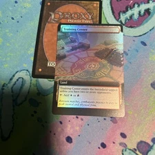 Training Center Extended Art Mtg Play Test Card Battle Land