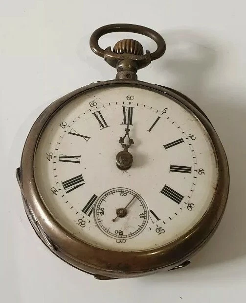 Prix montre gousset ancienne argent sale