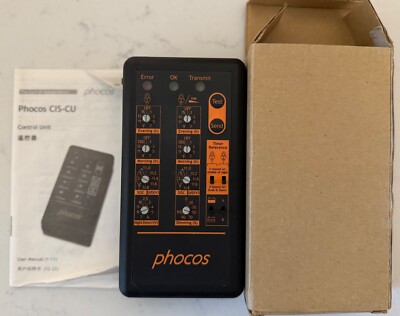 Phocos CIS-CU Remote Configures CIS Charge Controllers Control Programming