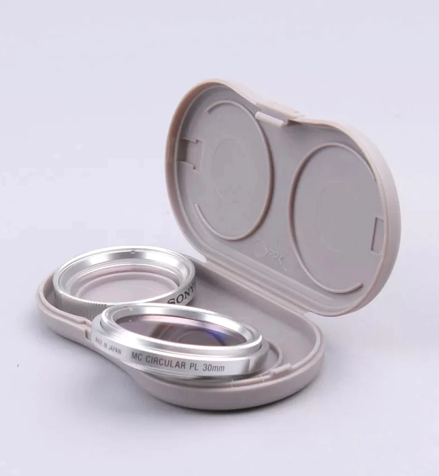 Sony 30mm 2PC UV + PL Filter Set for Sony Handycam Camcorder HDR / DCR - Image 3 of 3