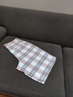 FADED GLORY Men's White Plaid 100% Cotton Shorts, size 30 — photo 4
